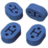 Cusco HD Exhaust Bushing Blue 15mm Hole ID x 35mm Distance (Hole to Hole) x 25mm Thickness Subaru