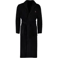 Ralph Lauren Zwarte bear badjas katoen