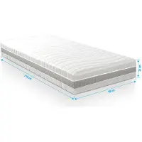 Droommatras Matras pocketvering 7 Comfort Optimum 90x210