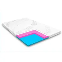 Droommatras Topper-Duplex 70x200 dikte 10 cm