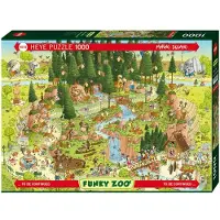 Heye Puzzle 29638 - Puzzel Black Forest Habitat - 1000 stukjes - 70 x 50 cm