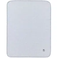 Lexington Baby Signature Star Plaid 70x75 Cm Wit / Blauw - Kinderdekens Katoen White - 10006043-5600-BS30
