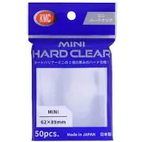 Kmc - Small Sleeves - Mini Hard Clear 50 stuks (62x89mm)