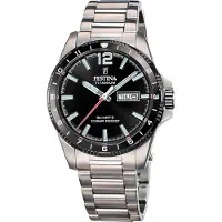 Festina F20698-4 Titanium Herenhorloge Zwart