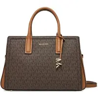 Michael Kors Handtas bruin / donkerbruin / goud