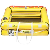 PLASTIMO Coastal Iso Valise 52374 Liferaft Geel 6 Places