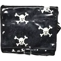 Vagabond Vagabond-Combi-Hang-up-Toilettas-Deluxe Holdall "Jolly Roger" 5786-afmeting 26 x 7 x 23 cm.