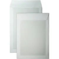 DULA Bordrug Enveloppen - C4 - 229 x 324 mm - 50 stuks- Zelfklevend met plakstrip - 120 Gram -