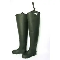 RAGOT Thigh High Rubber Boots Zwart EU 39 Man