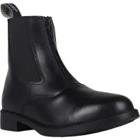 QHP Jodhpurs Manilla - Paardrijlaarzen - Leer - Zwart - Maat 36