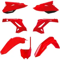 Polisport Off Road Restyling Mx Honda Cr125/250r 00-01/style Crf Crf 450r 23 91358 Plastic Set
