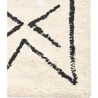 Beliani UNTLA - Badmat - Lichtbeige - 60 x 90 cm - Katoen