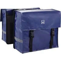 Willex Bisonyl - Dubbele Fietstas - 40 liter - Blauw - Universele Bevestiging
