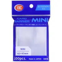 Kmc - Small Sleeves - Card Barrier Mini 100 stuks (62x87mm)