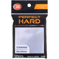 Kmc - Standard Sleeves - Perfect Hard 50 stuks (64x89mm)