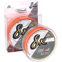 Mikado Gevlochten Vislijn 0,40 mm – 39,8 kg – 300 m – Fluo Oranje – 8X Braid –