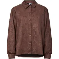 Pieces Blouse 'PCObina' bruin