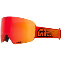 Giro - Skibrillen - Contour Faded Orange Vivid Ember/Infrared voor Heren van Wol - Oranje
