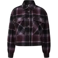s.Oliver Blouse aubergine / lichtlila / zwart