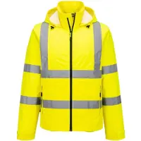 Portwest Werkjack S164 Hi-vis Lichtgewicht Opvouwbaar Waterdicht Uv-bescherming | Maat: S