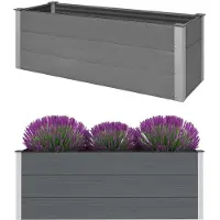 vidaXL 7-delige Loungeset met kussens poly rattan zwart