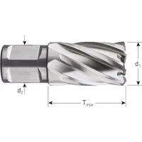 Kippers Rijssen HSS Kernboor SILVER-LINE, weldon 19, ø22x110 - 536.2300W - 536.2300W