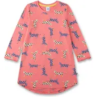 Sanetta Nachthemd ecru / duifblauw / rosa