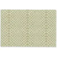 MuchoWow Deurmat 60x40 cm - Droogloopmat Groen - Patroon - Schubben - Mat voor binnen - Schoonloopmat - Deurmatten met print - Inloopmat