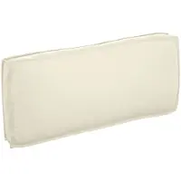 vidaXL Kussen Crème 120 x 50 x 12 cm Oxford Stof