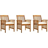 vidaXL 6-delige Loungeset met kussens poly rattan beige