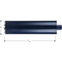 Rotec Diamantboor NAT 25x400x1.1/4 ring 2,5x9,0 blauw - 7700252