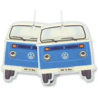 Brisa VW Collection by - Set van 2 Volkswagen luchtverfrissers met VW T2 Bulli Bus-motief (Sportief en fris)