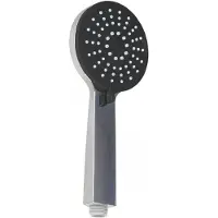 Invena Douchekop 3-Functies Chroom-Zwarte Kameleon