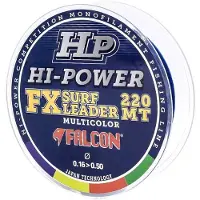 Falcon Fx Surfcasting 220 M Taps Toelopende Onderlijn Transparant 0.180-0.400 mm