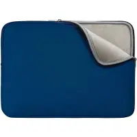 Mobigear Laptophoes geschikt voor Laptop | Basics Sleeve 14 inch Laptop hoes - Donkerblauw