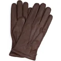 Hestra Handschoen Matthew Leer Chocolate | Bruin | Maat 9
