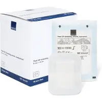 Abena Eilandpleister Waterproof - 70 Stuks - Steriel Absorberend Wondverband - Nonwoven Pleisters - 8 x 10 cm
