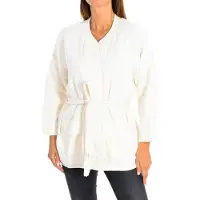 Karl Marc John Lang vest en geknoopte riem 8998 vrouw