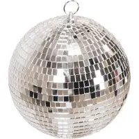 House Vitamin Christmas decoration christmas hanger discoball foam silver -