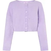 Mymo Gebreid vest lichtlila