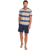 J&j Brothers JJBFH5700 Korte mouwen pyjama voor heren