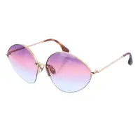Victoria Beckham VB220S dameszonnebril van ovaal metaal