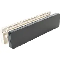 Homebox - de isolerende, tochtvrije en geluiddempende brievenbus – buitendeel aluminium antracietgrijs RAL7016 - binnendeel in crème wit RAL9001