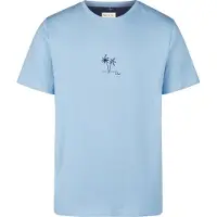 Phil&Co. Pyjama kort 'Lounge Dreams' lichtblauw / donkerblauw