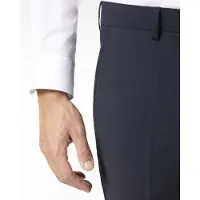 Pierre Cardin Ryan Modern Fit Broek marine, Effen