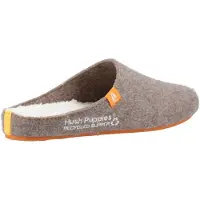 Hush puppies The Good 90% Gerecycled RPET Polyester Herenpantoffels Bruin
