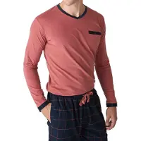 J&j Brothers JJB18 Katoenen pyjama met lange mouwen voor heren