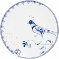 Pip studio Gebaksbord Pip & The Blue Bird White 18 cm (Set van 6)