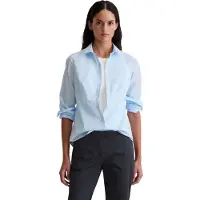 Marc O'Polo Blouse 'Lill' lichtblauw