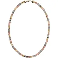 Gaya Ketting goud / rose-goud / zilver